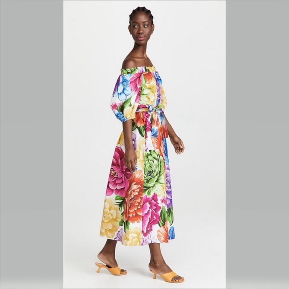 Farm Rio Floral Maxi Dress - Picture 2 of 7